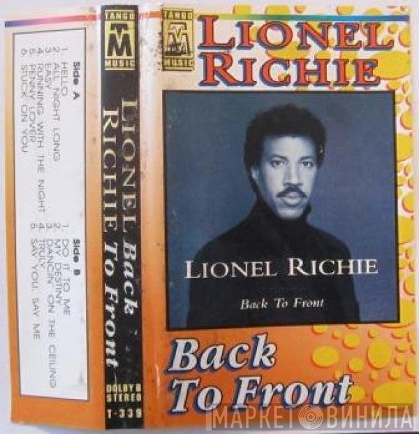 Lionel Richie  - Back To Front