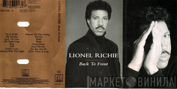 Lionel Richie - Back To Front