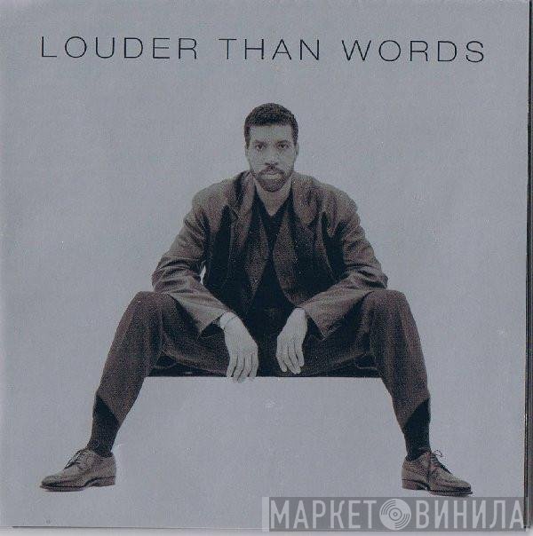 Lionel Richie - Louder Than Words