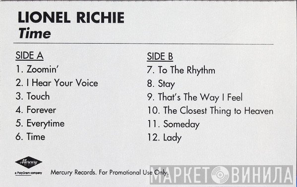 Lionel Richie  - Time