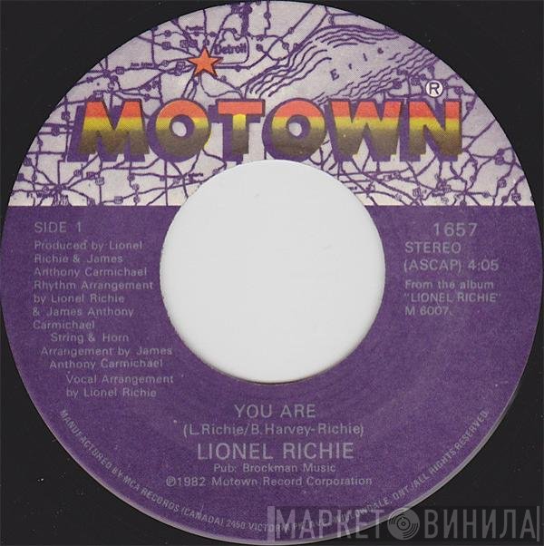 Lionel Richie - You Are / You Mean More To Me