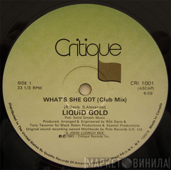 Liquid Gold  - What's She Got