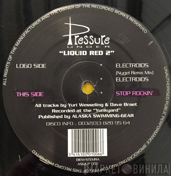 Liquid Red - Electroids / Stop Rockin'