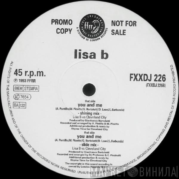 Lisa B  - You And Me