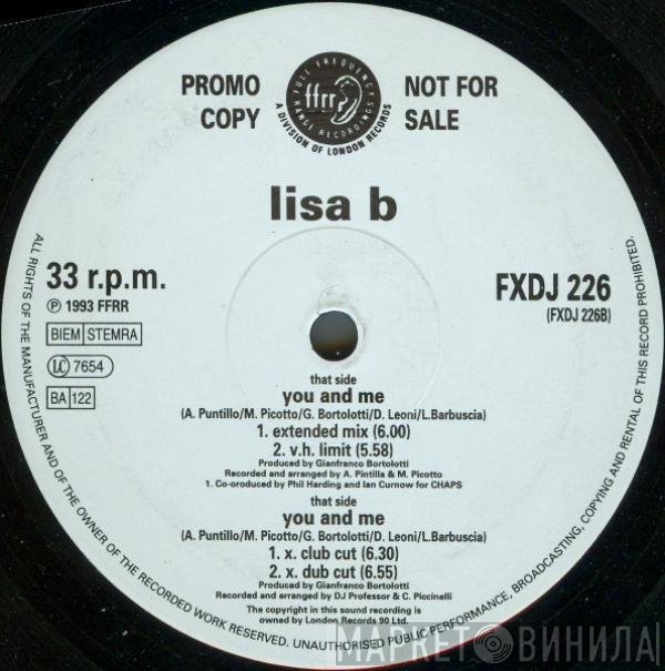 Lisa B - You And Me