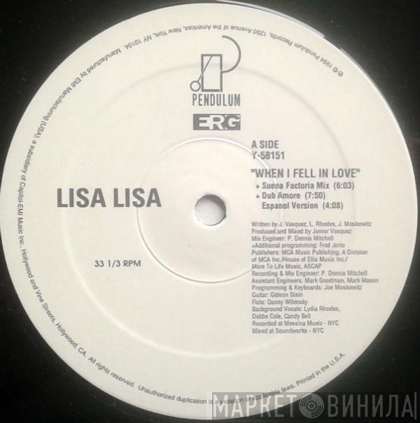Lisa Lisa - When I Fell In Love