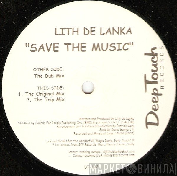 Lith De Lanka - Save The Music