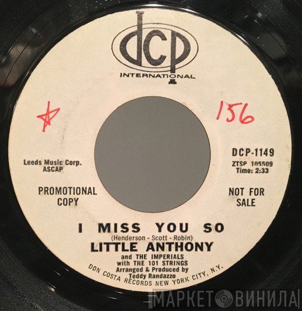Little Anthony & The Imperials - I Miss You So