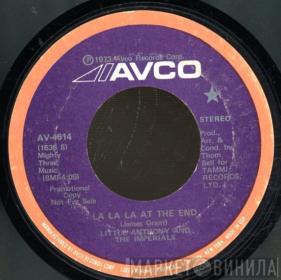 Little Anthony & The Imperials - La La La At The End