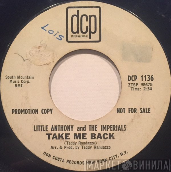 Little Anthony & The Imperials - Take Me Back