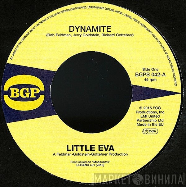 Little Eva - Dynamite / Get Ready - Uptight