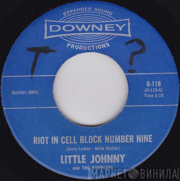 Little Johnny And The Rumblers / The Rumblers  - Riot In Cell Block Number Nine / The Hustler