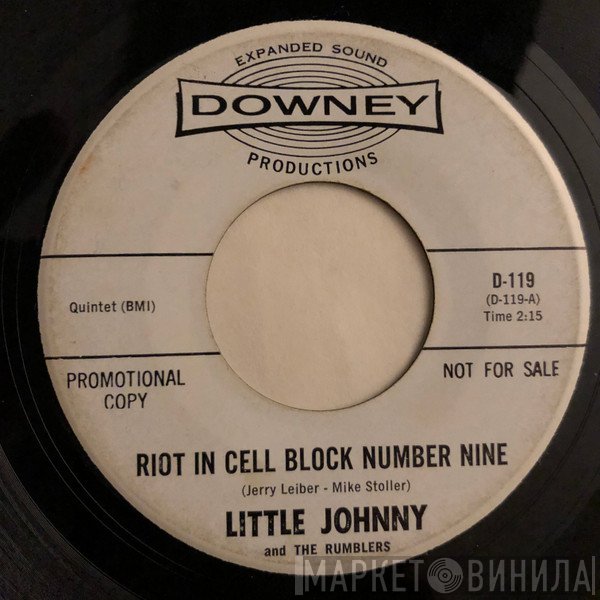Little Johnny And The Rumblers / The Rumblers  - Riot In Cell Block Number Nine / The Hustler