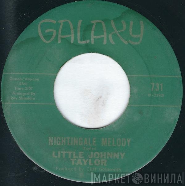 Little Johnny Taylor - Nightingale Melody / You Win, I Lose