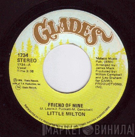Little Milton - Friend Of Mine