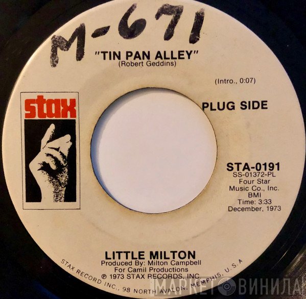 Little Milton - Tin Pan Alley / Sweet Woman Of Mine