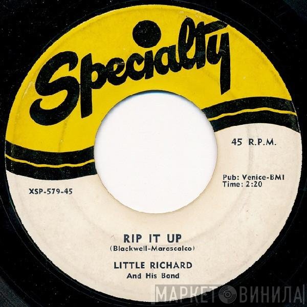 Little Richard And His Band  - Rip It Up / Ready Teddy