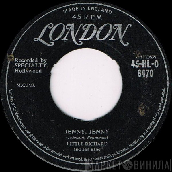 Little Richard And His Band - Jenny, Jenny