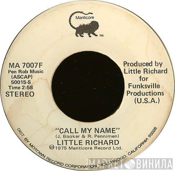 Little Richard  - Call My Name