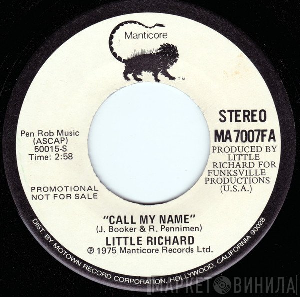 Little Richard  - Call My Name