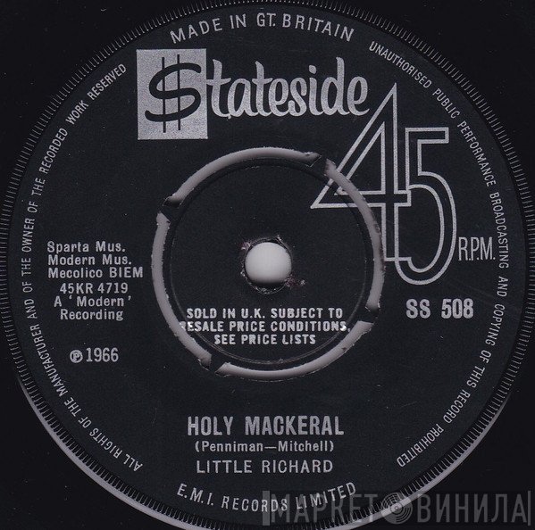 Little Richard - Holy Mackeral
