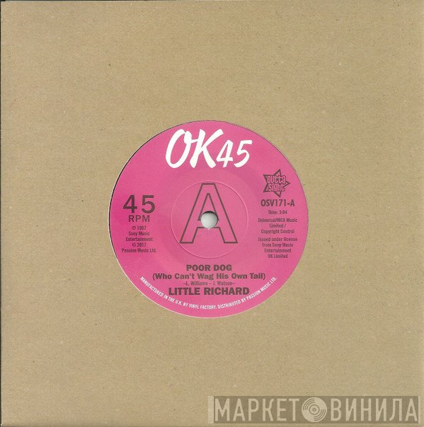 Little Richard - Poor Dog (Who Can't Wag His Own Tail)