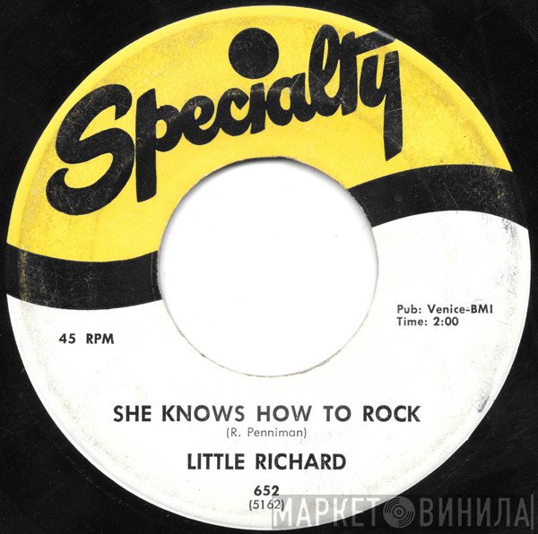 Little Richard - She Knows How To Rock / Early One Morning
