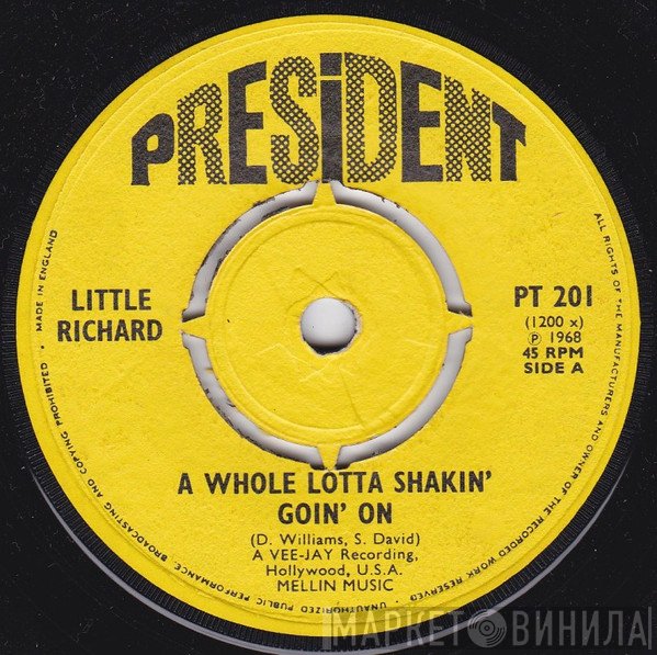 Little Richard - Whole Lotta Shakin' Goin' On / Lawdy Miss Claudie
