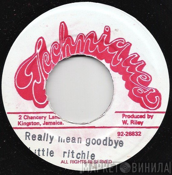 Little Richie  - Really Mean Goodbye