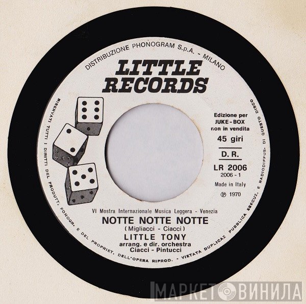 Little Tony  - Notte Notte Notte