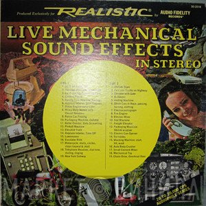  - Live Mechanical Sound Effects In Stereo
