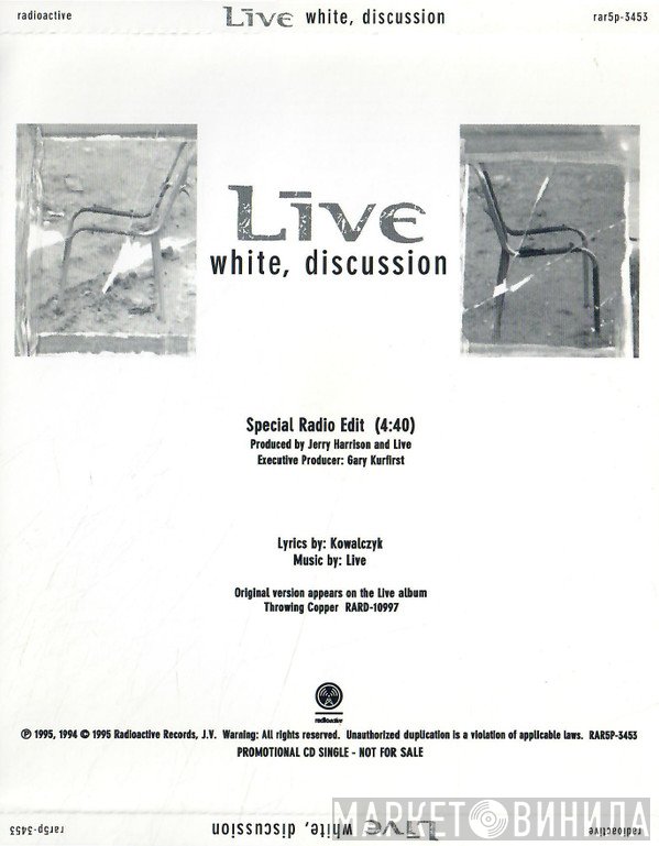Live - White, Discussion