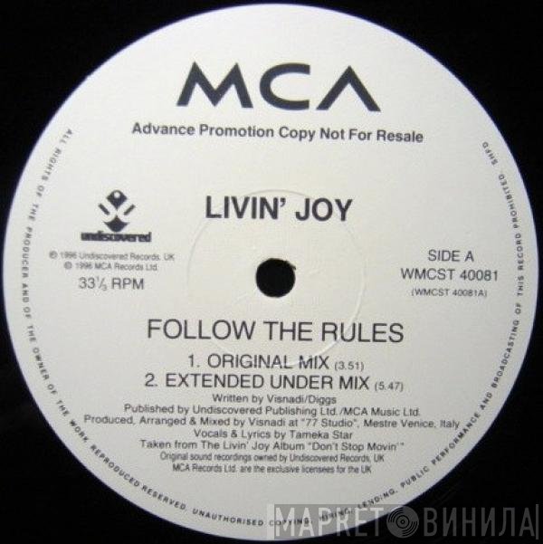 Livin' Joy - Follow The Rules (Exclusive Mixes From Visnadi &amp; Satoshi Tomiie)