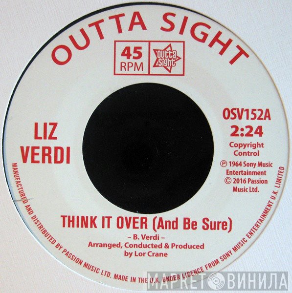 Liz Verdi, Linda Lloyd  - Think It Over (And Be Sure) / Breakaway