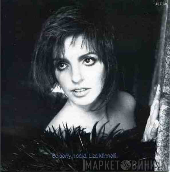 Liza Minnelli - So Sorry, I Said