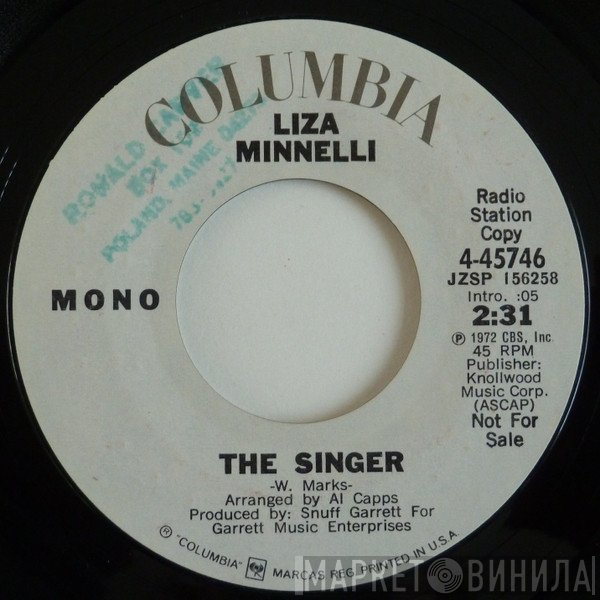 Liza Minnelli  - The Singer