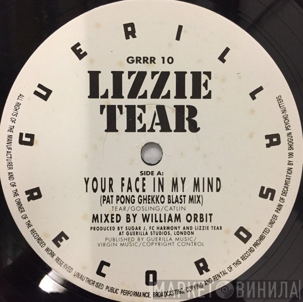 Lizzie Tear - Your Face In My Mind