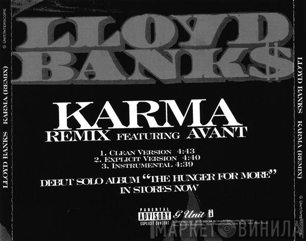 Lloyd Banks Featuring Avant   - Karma (Remix)