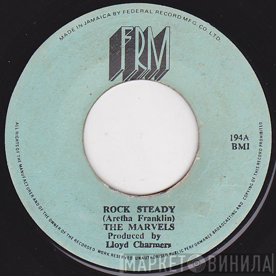 Lloyd Charmers, The Marvels - Rock Steady / Travelling On