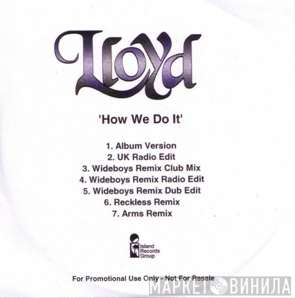 Lloyd - How We Do It
