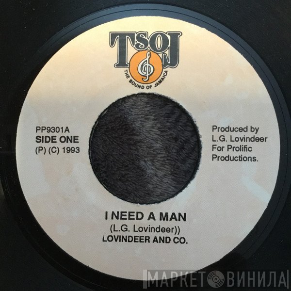Lloyd Lovindeer  - I Need A Man / Man In Demand