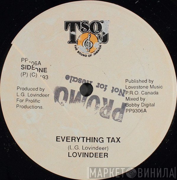 Lloyd Lovindeer  - Everything Tax