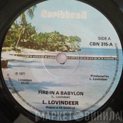 Lloyd Lovindeer  - Fire In A Babylon