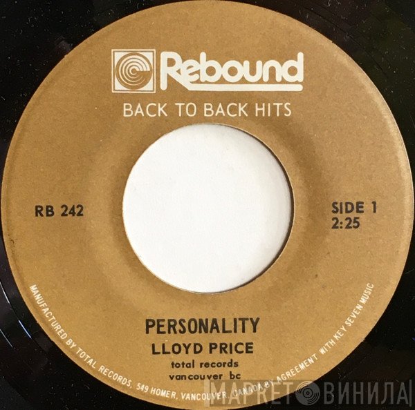Lloyd Price  - Personality / Stagger Lee