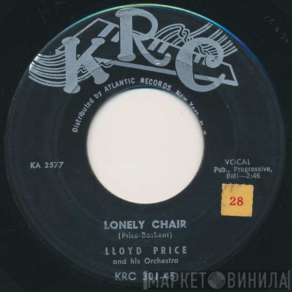 Lloyd Price - Lonely Chair / The Chicken And The Bop