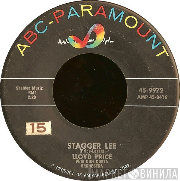 Lloyd Price With Don Costa Orchestra  - Stagger Lee