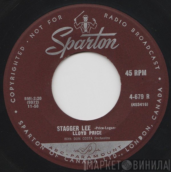 Lloyd Price With Don Costa Orchestra  - Stagger Lee
