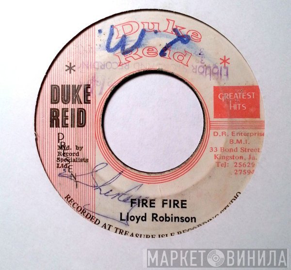 Lloyd Robinson - Fire Fire
