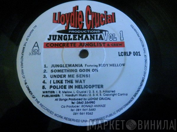 Lloydie Crucial - Junglemania Volume 1