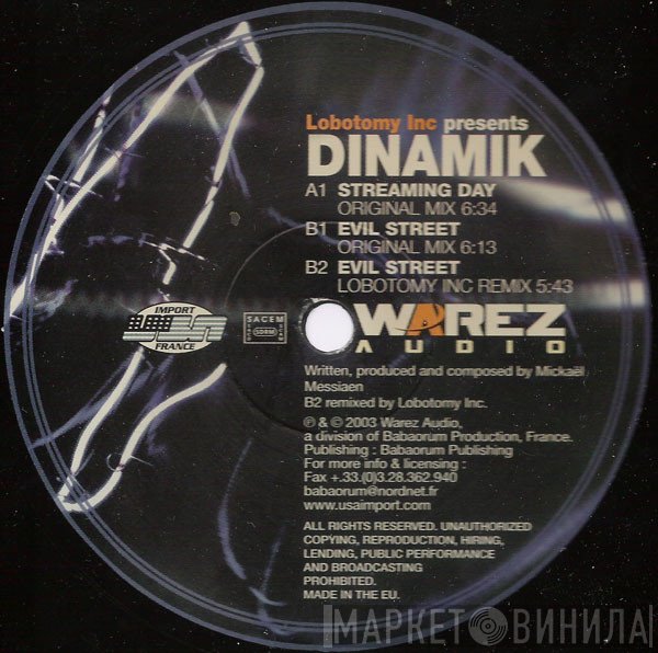Lobotomy.Inc Presents Dinamik  - Streaming Day